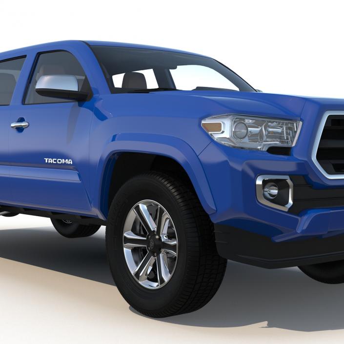 3D Toyota Tacoma 2016 model