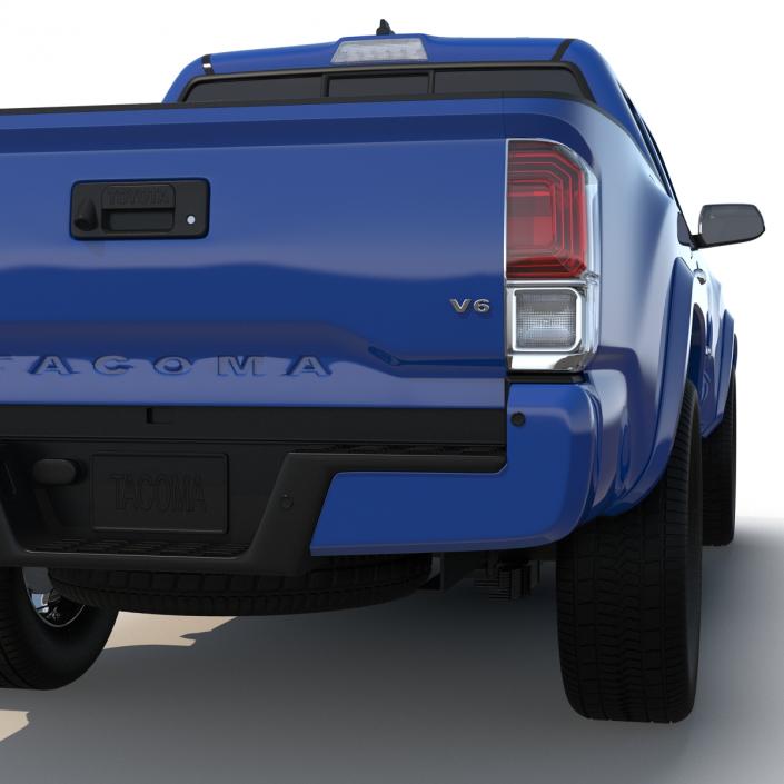 3D Toyota Tacoma 2016 model