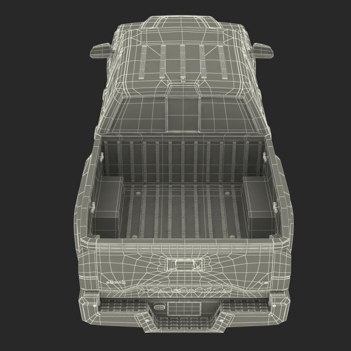 3D Toyota Tacoma 2016 model