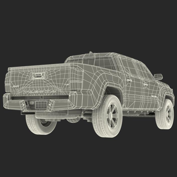 3D Toyota Tacoma 2016 model