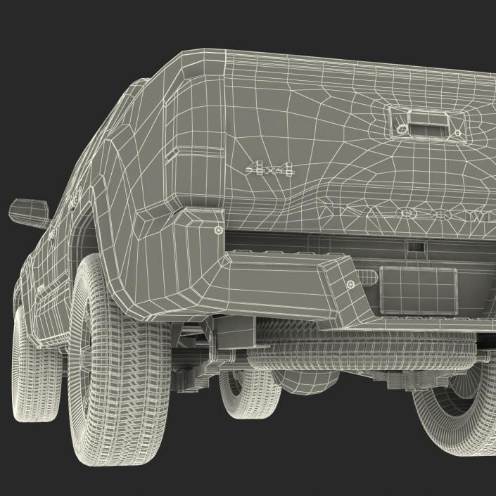 3D Toyota Tacoma 2016 model