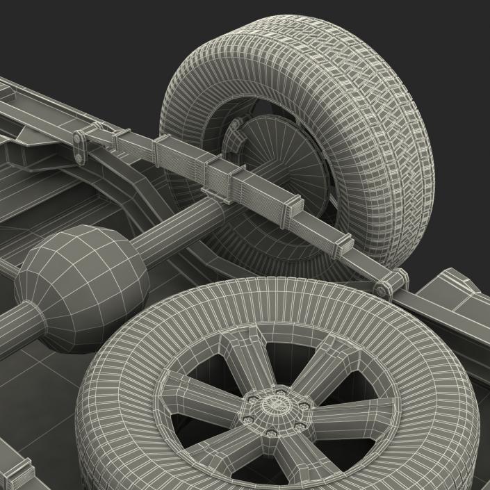 3D Toyota Tacoma 2016 model