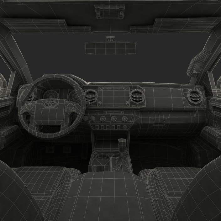 3D Toyota Tacoma 2016 model