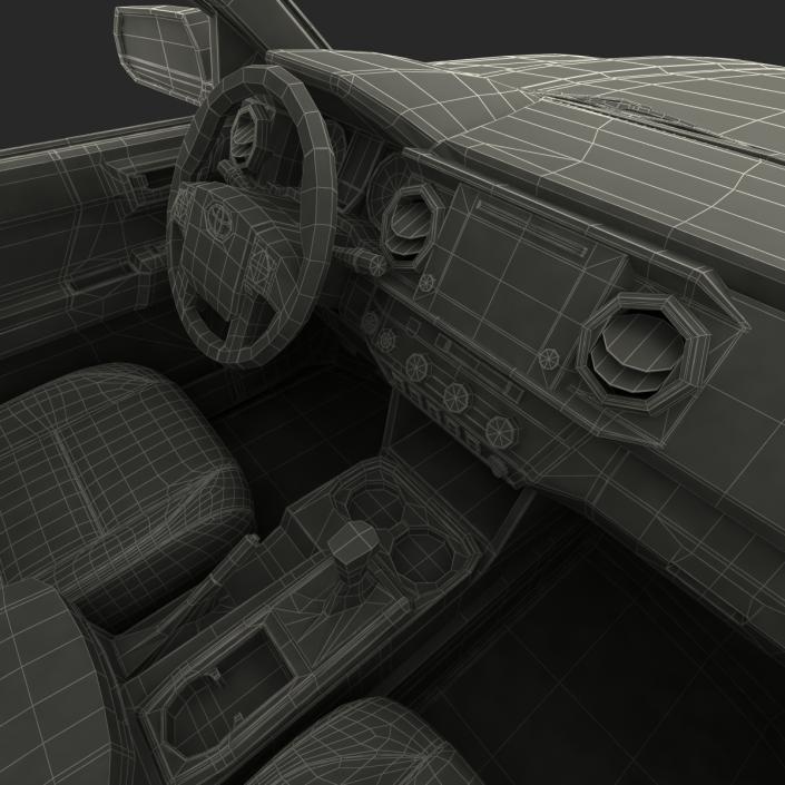 3D Toyota Tacoma 2016 model