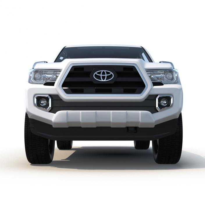 Toyota Tacoma 2016 Simple Interior 3D model