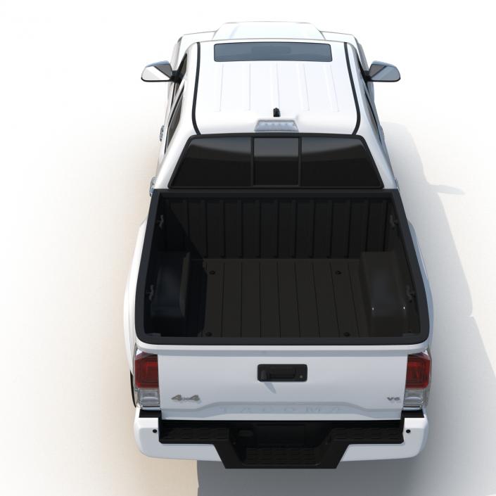 Toyota Tacoma 2016 Simple Interior 3D model