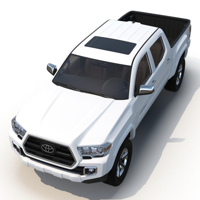 Toyota Tacoma 2016 Simple Interior 3D model