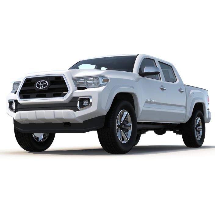 Toyota Tacoma 2016 Simple Interior 3D model