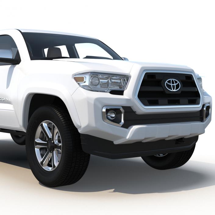 Toyota Tacoma 2016 Simple Interior 3D model