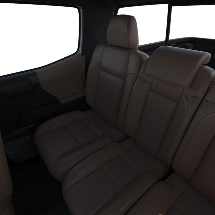 Toyota Tacoma 2016 Simple Interior 3D model