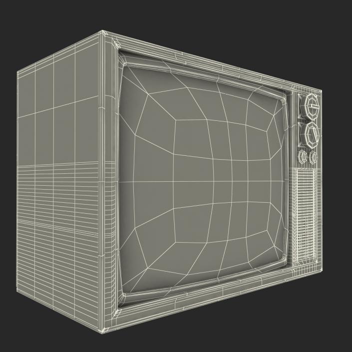 3D model Retro TV 5