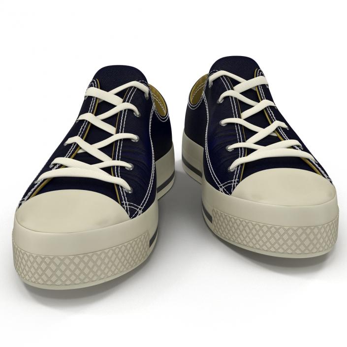 3D Sneakers Blue model