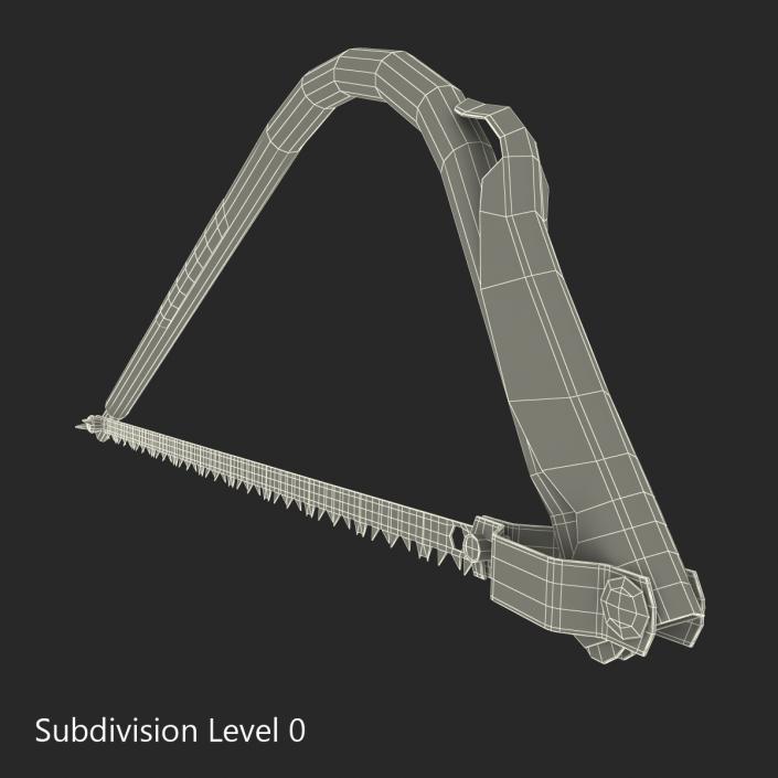 3D model Bow Saw Generic