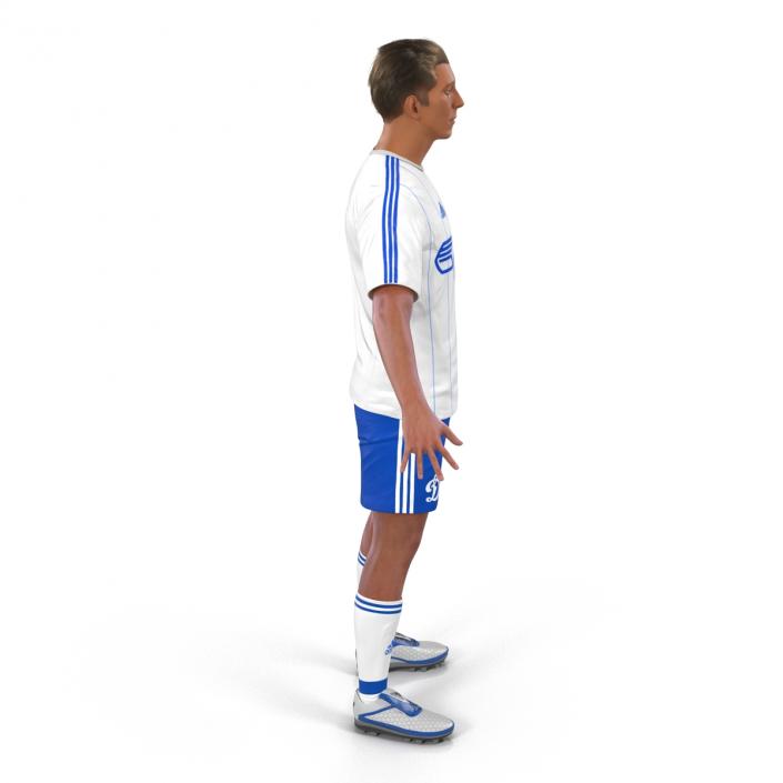 Soccer Player Dynamo Rigged 2 3D model