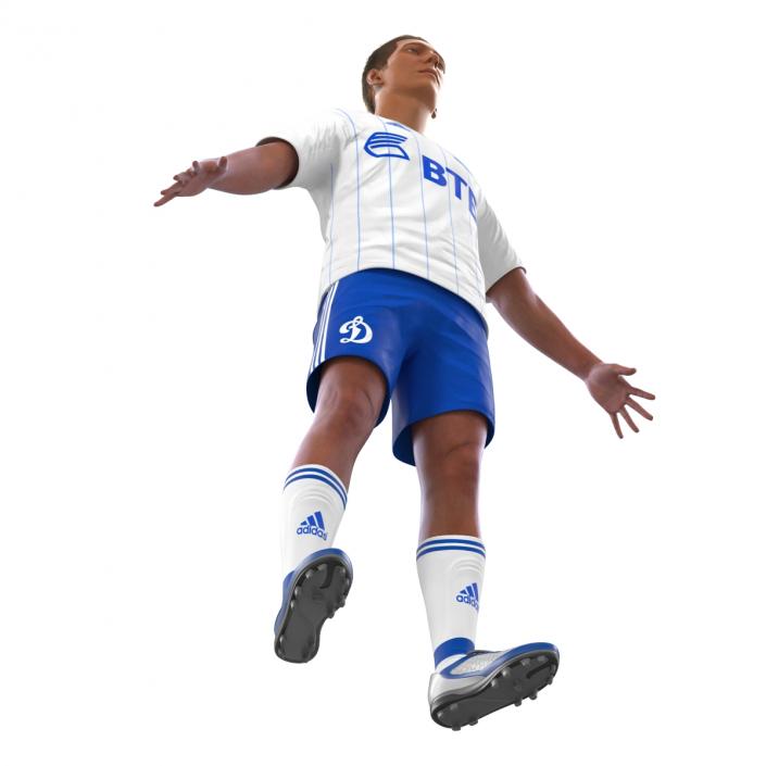 Soccer Player Dynamo Rigged 2 3D model