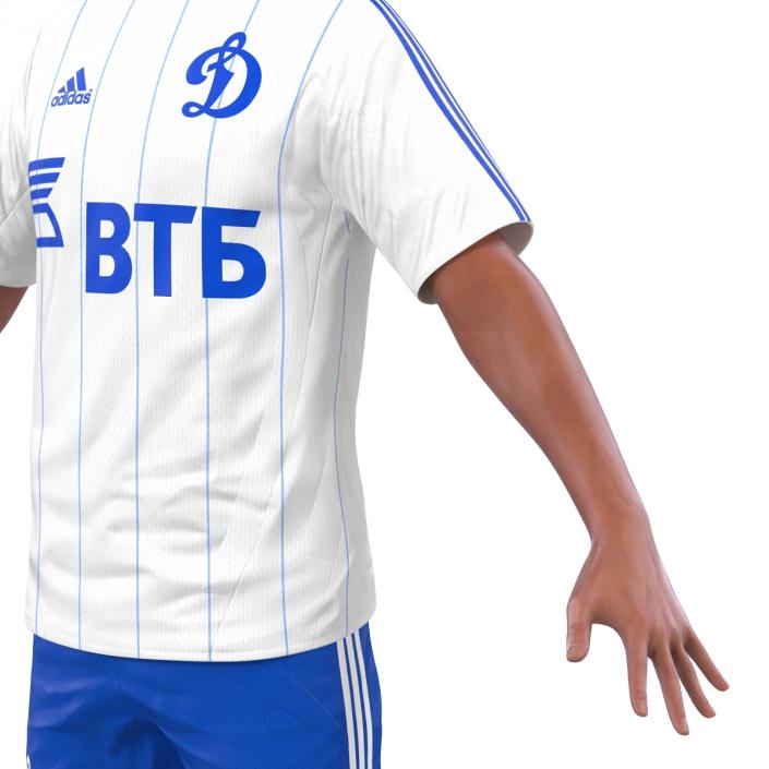 Soccer Player Dynamo Rigged 2 3D model