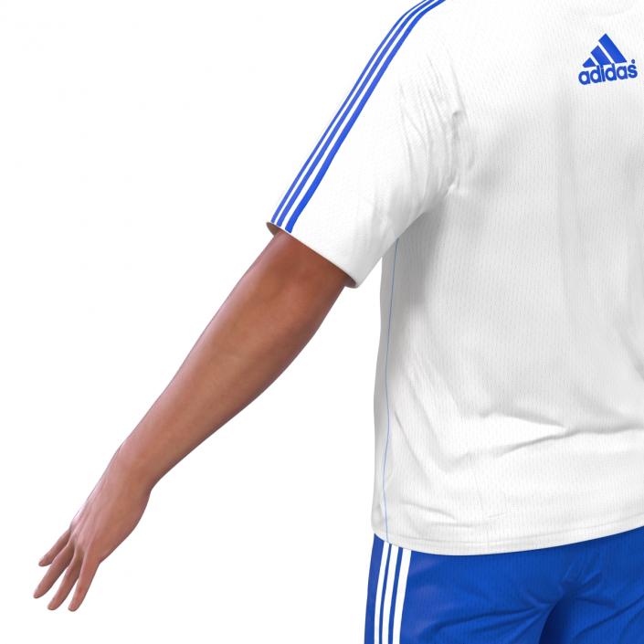 Soccer Player Dynamo Rigged 2 3D model