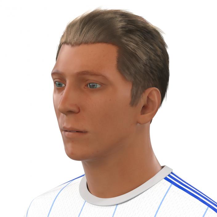 Soccer Player Dynamo Rigged 2 3D model