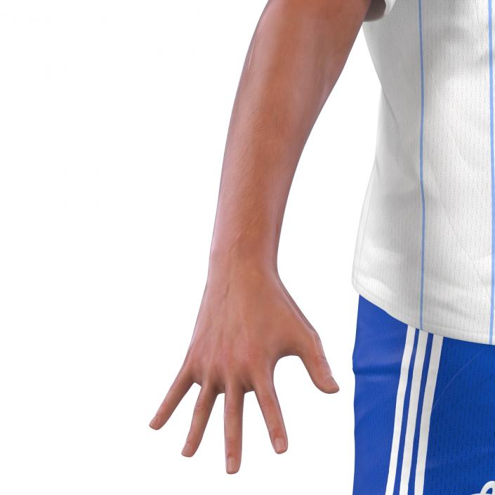 Soccer Player Dynamo Rigged 2 3D model