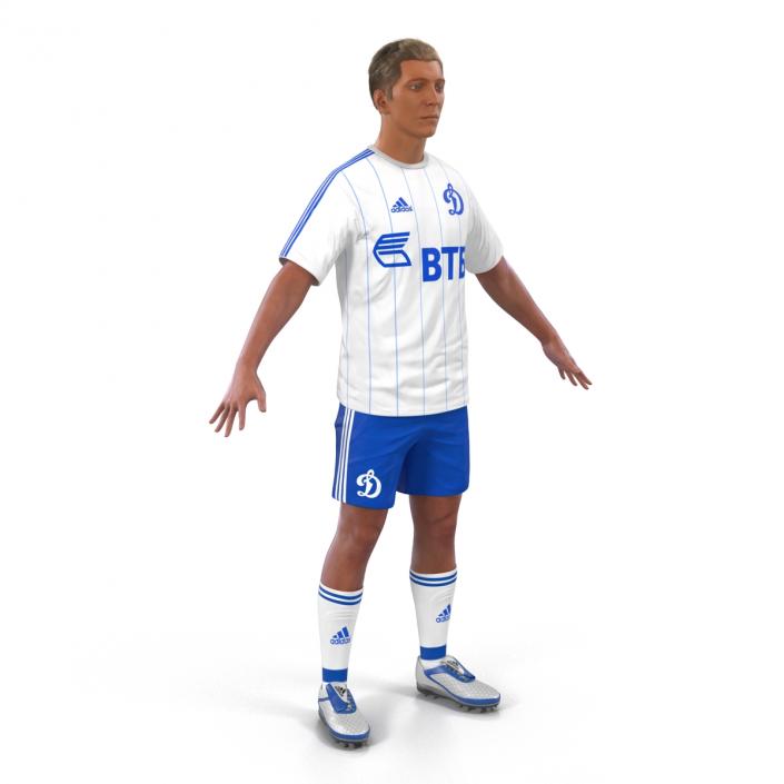 Soccer Player Dynamo Rigged 3D