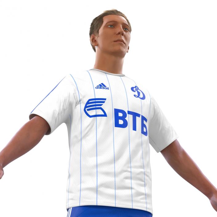 Soccer Player Dynamo Rigged 3D