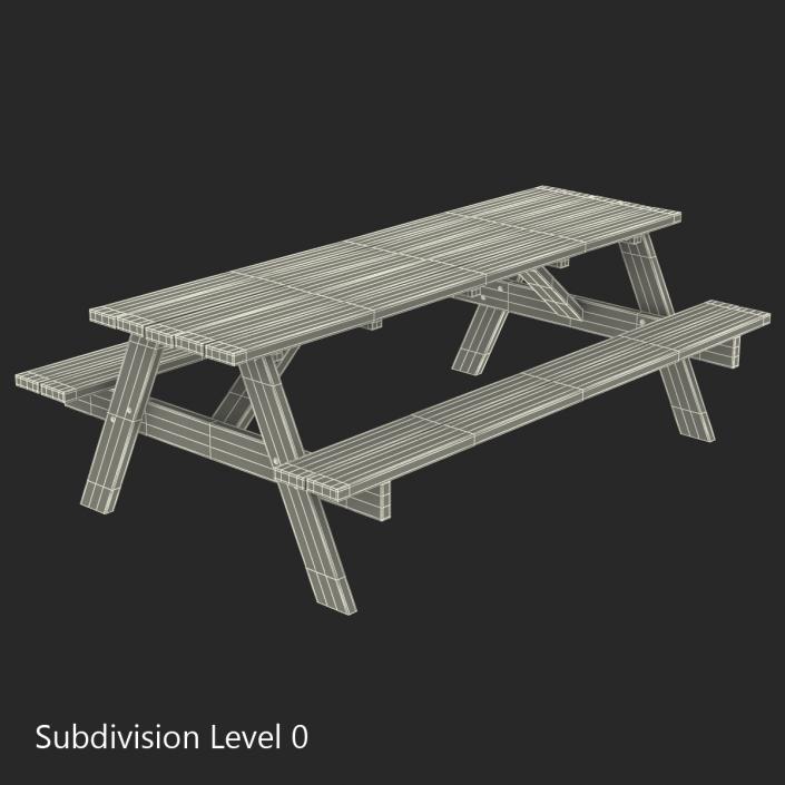 Picnic Table 3D