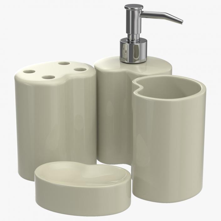 3D Bathroom Accessories 3D Models Set 2