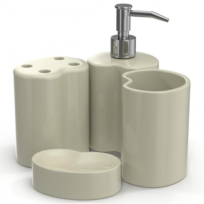 3D Bathroom Accessories 3D Models Set 2