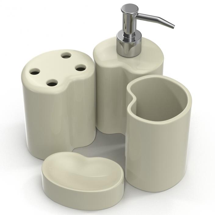 3D Bathroom Accessories 3D Models Set 2