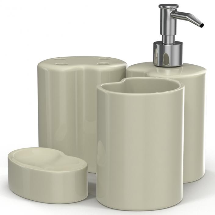 3D Bathroom Accessories 3D Models Set 2