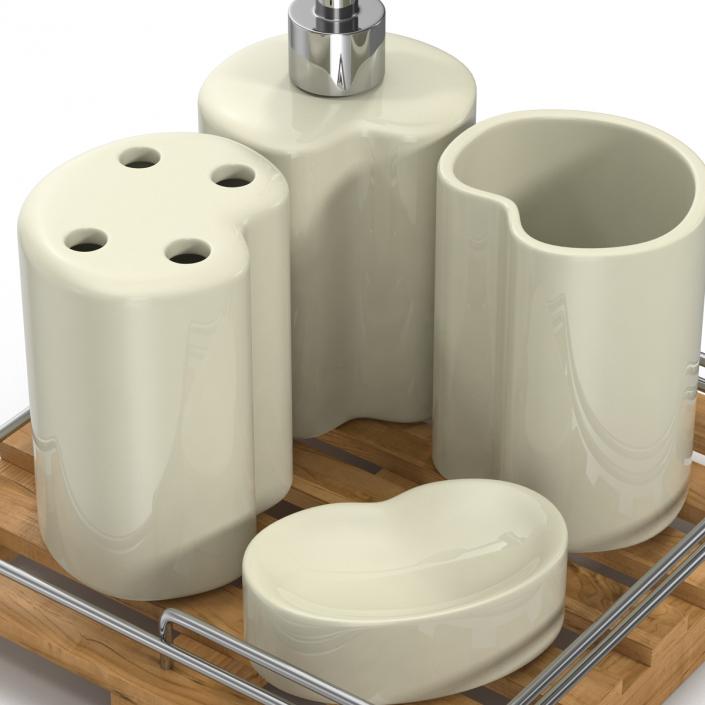 Bathroom Accessories 3D Models Set 3D model