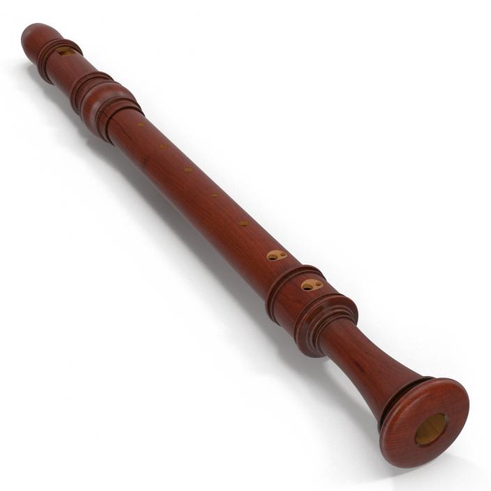 Recorder Musical Instrument 3D