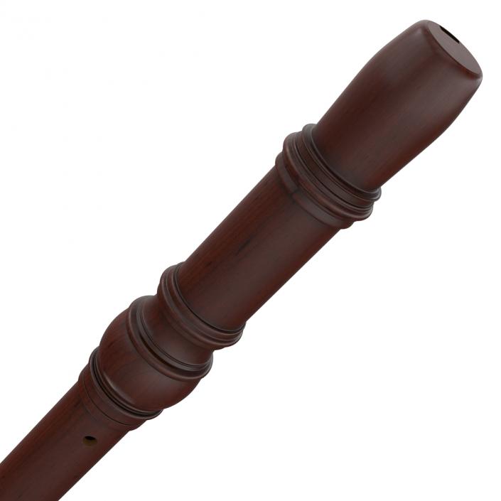 Recorder Musical Instrument 3D