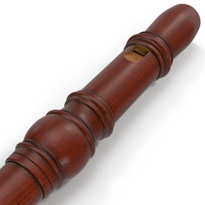 Recorder Musical Instrument 3D