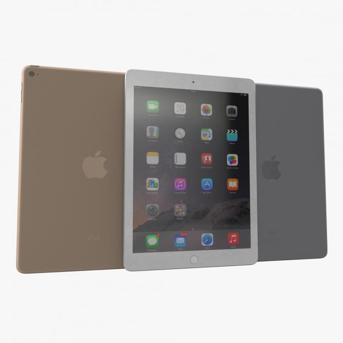 3D iPad Air 2 Set 2