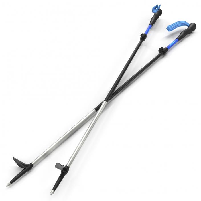 Hiking Poles Wind 3D