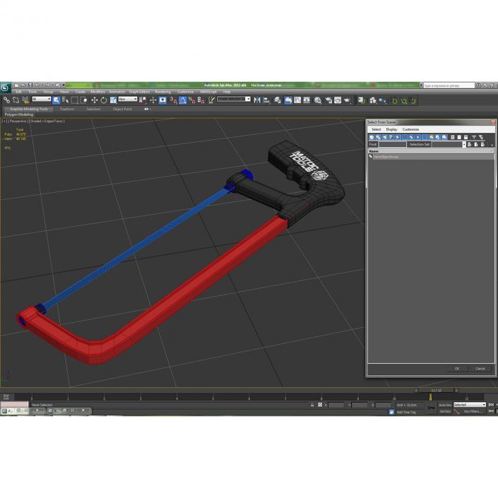 Hacksaw 3D model