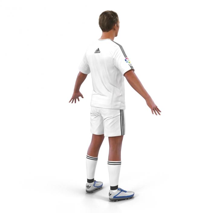 Soccer Player Real Madrid Rigged 2 3D model