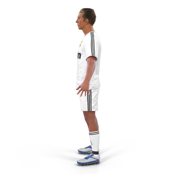 Soccer Player Real Madrid Rigged 2 3D model