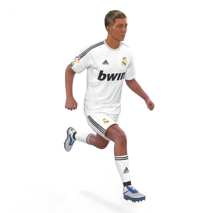 Soccer Player Real Madrid Rigged 2 3D model