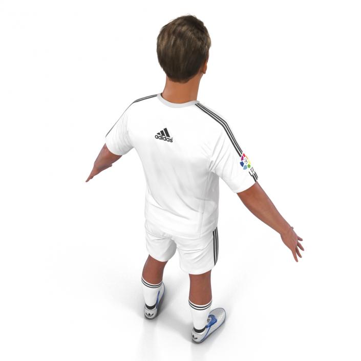 Soccer Player Real Madrid Rigged 2 3D model