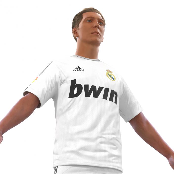 Soccer Player Real Madrid Rigged 2 3D model