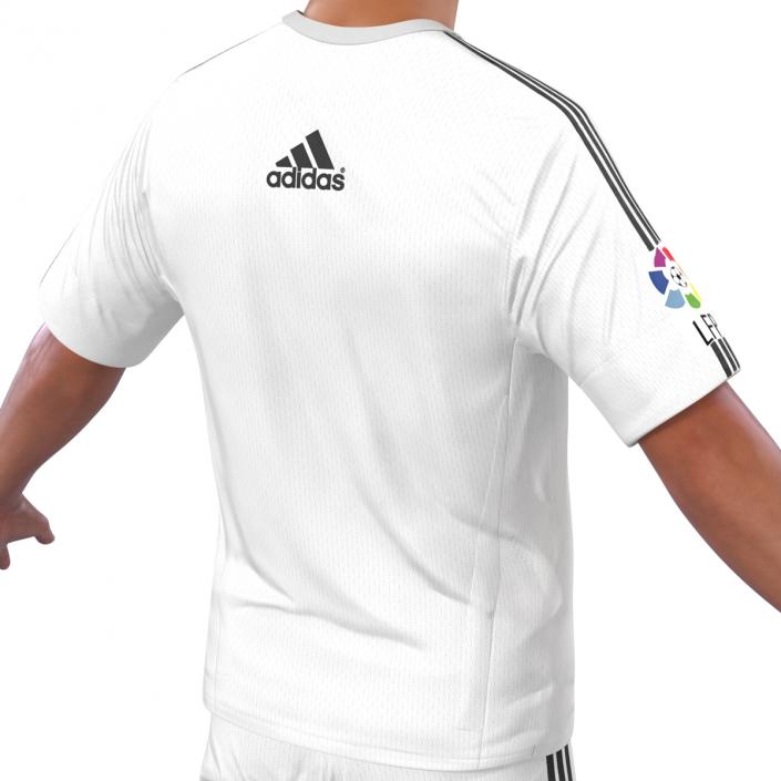 Soccer Player Real Madrid Rigged 2 3D model