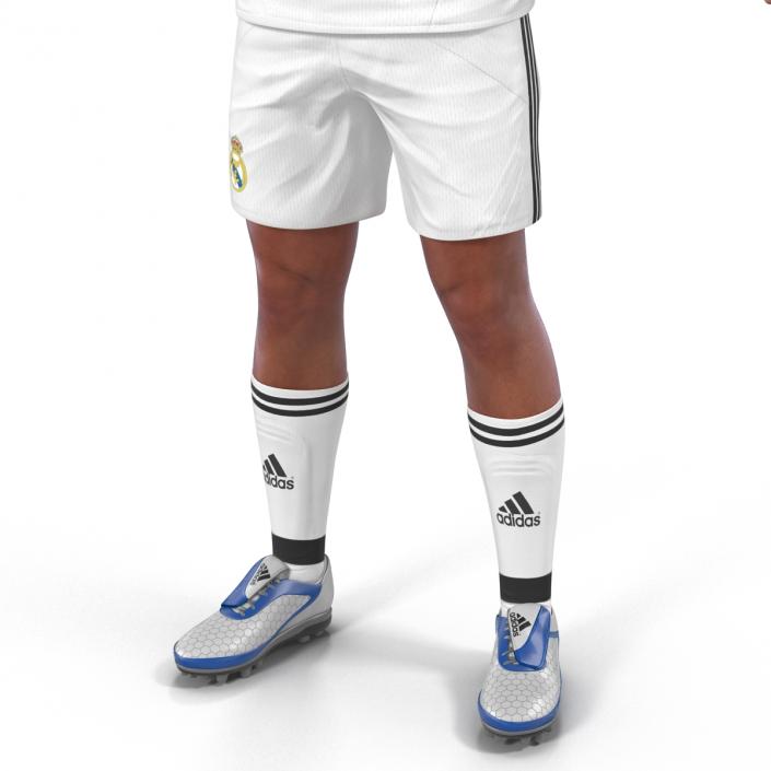 Soccer Player Real Madrid Rigged 2 3D model