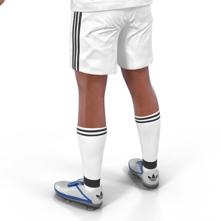 Soccer Player Real Madrid Rigged 2 3D model