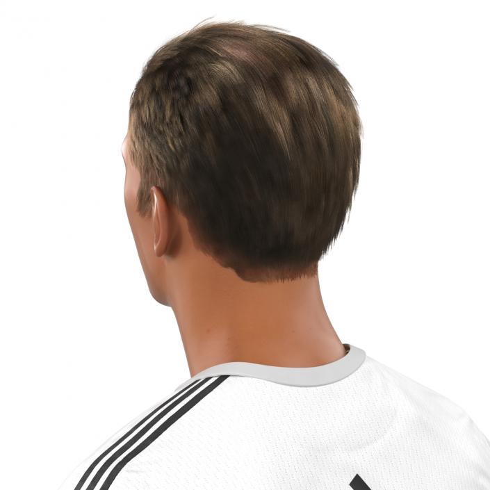 Soccer Player Real Madrid Rigged 2 3D model