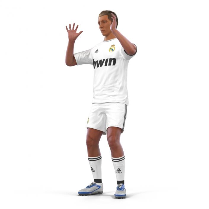 Soccer Player Real Madrid Rigged 3D