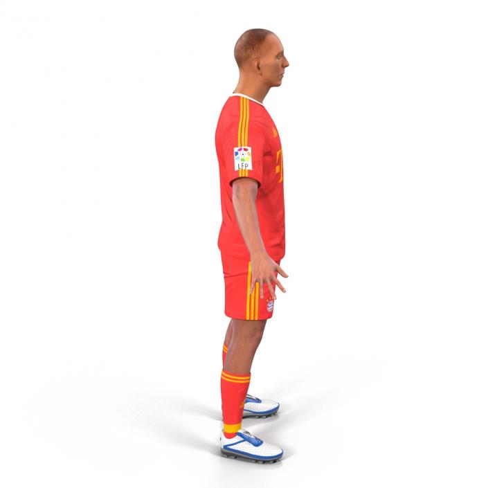 3D model Soccer Player Bayern