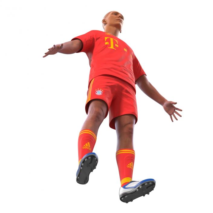 3D model Soccer Player Bayern