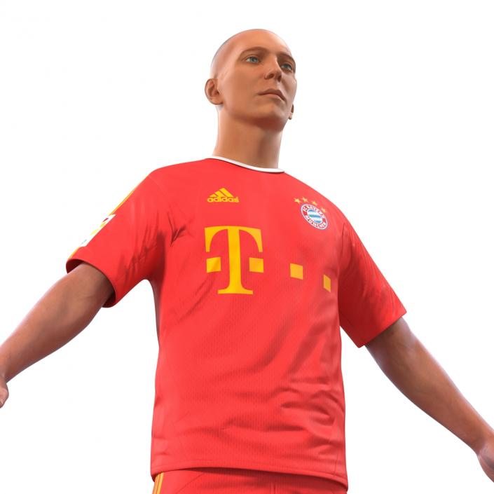 3D model Soccer Player Bayern